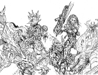 Bloodlust 3. szám ceruzás wraparound borító