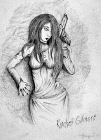 Rachel Gilmore fan art by Shelly Bpm Barker