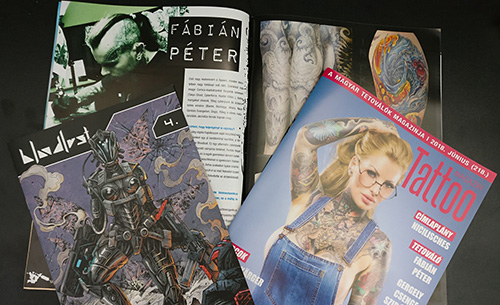 Interjú Fábián Petivel a 2018. júniusi Tattoo Magazinban