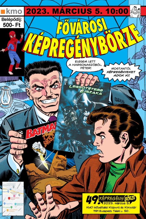 49. Képregénybörze 2023. március 5-én