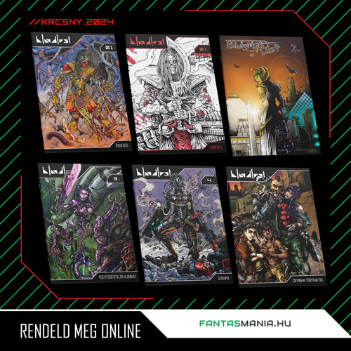 A Bloodlust összes eddig megjelent része a fantasmania.hu webshopban